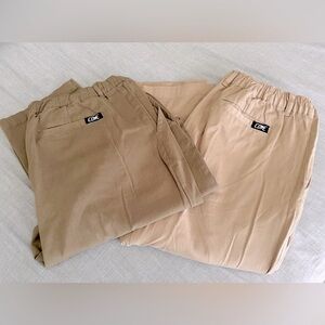 2 Pairs of Cove Chino Pants, 36 x 32
